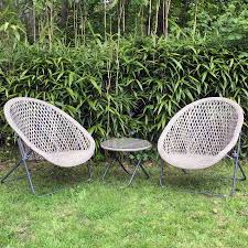Maybe you would like to learn more about one of these? Faux Rattan Folding Garden Lounge Set With Table Clay The Farthing