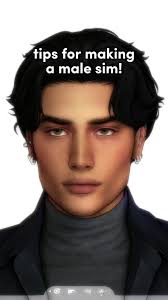 Blonde Sims 4 Guy Inspo