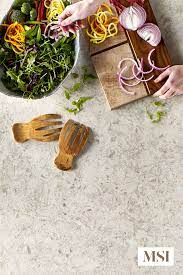 An artful mix of cream, greige. Sophisticated Quartz Countertops Quartz Countertops Cream Quartz Countertops Quartz Countertops Colors