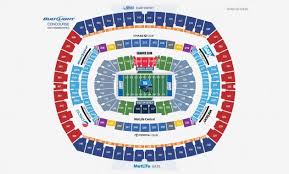 Free Interactive Seating Chart Metlife Stadium Interactive