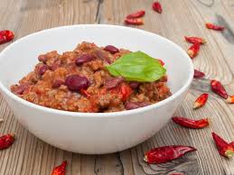 Paleron Oignon Haricots Rouges Piment Mais Tomate Pelee Clou De Girofle Huile D Olive Vin Blanc S Recette Chili Recette Chili Con Carne Chili Con Carne