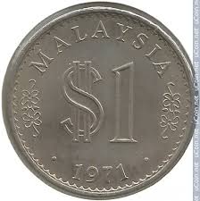 Malaysia 1971 $1 ringgit coin bu buy now $7.5. 1 Ringgit 1971 1986 Malaysia Coin Value Ucoin Net