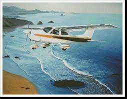 Finished size approximately 11.1 x 4.3. Cessna Cross Stitch Pattern