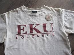 Set Vintage Eastern Kentucky University Colonels Tshirt and - Etsy