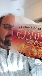 🇺🇸 Slide Curry Garlic potato chips