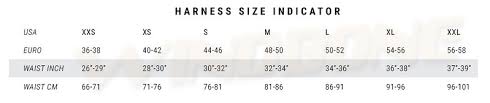 Dakine Harness Size Chart Kitesurfing Size Chart Kite Size