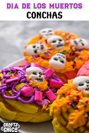 Day Of The Dead Conchas The Crafty Chica Crafts Latinx Art Creative Motivation Mason Jar Crafts Diy Homemade Crafts Crafts