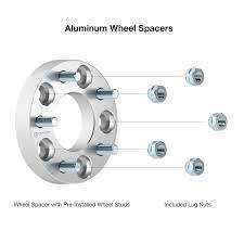 4pc 1 Thick Wheel Adapters 5x100 To 5x110 Changes Bolt Pattern With 12x1 5 Studs Nuts For Some Chevy Chrysler Dodge Pontiac Bolt Pattern Aluminum Wheels Spacer