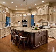 Light Cabinets Dark Island French Country Kitchen Cabinets Country Kitchen Cabinets French Country Decorating Kitchen