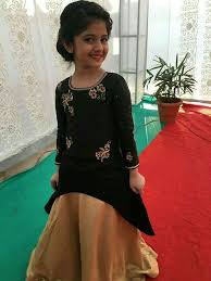 Long Skirt With Kurti Kids Designer Dresses Kids Lehenga Kids Fashion Dress