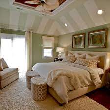 A tray ceiling adds depth and interest to a room. Sloped Tray Ceiling Houzz