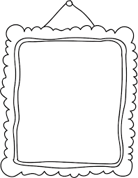 Vector illustration of hand drawn floral border on white background.coloring page for children and adult. Frame Clip Art Black And White Free Clipart Images Cliparting Com