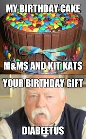 Diabeetus By Haley Harris My Birthday Cake Me Too Meme Its My Birthday