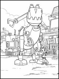 Rasty is an average teenager who is into mechanics. Rusty Rivets Printable Coloring Book 43