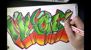 Drawing Graffiti On Paper Maonz Graffiti Drawings Paper