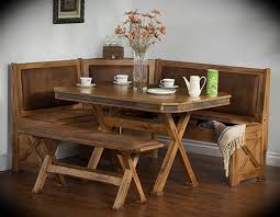 Breakfast Nook W Side Bench Sedona Rustic Oak Sunny Designs 0222ro Breakfast Nook Set Dining Room Sets Breakfast Nook Table