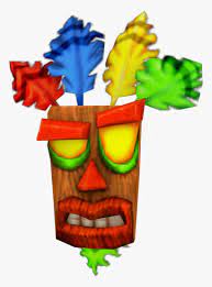 The wrath of cortex 1.7 crash bandicoot: Aku Aku Cnk Aku Aku Crash Bandicoot Mask Png Image Transparent Png Free Download On Seekpng