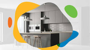 Graphite grey cabinets are made more elegant with metallic handles and white tabletops. How To Choose Between A Grey Or White Kitchen Zolo