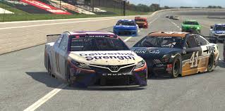 Monday's postponed nascar race returns to nbcsn as the tv channel, and as part of nbc's tv deal with nascar for the 2019 season, nbc was slated to show seven of the final 20 races of the radio: Denny Hamlin S Daughter Turned Off Dad S Video Game Mid Race Video Racing News Racing Denny Hamlin Hamlin