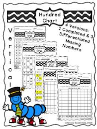 Vertical Hundred Chart School Math Hundreds Chart 120