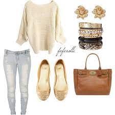 Cute Fashion Girl Girly Modestil Lassiges Herbstoutfit Niedliche Kleidung