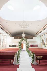 2 pack white roses artificial flowers bouquets. Stunning Classic Elegant White Ivory And Greenery Wedding Ceremony Floral Arch Entrance Tampa Bay Wedding Photographer Kristen Marie Photography Traditional Wedding Ceremony Venue St George Coptic Orthodox Church Clearwater