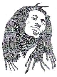 All the coloring pages are designed especially for adults with beautiful intricate designs that will cause you to smile as you take a couple of minutes only for you. Bob Marley Black And White Word Portrait Smock