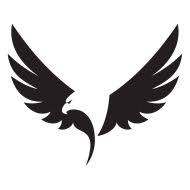 Eagle Stock Illustrations Vector Images Eagle Icon Art Logo Eagle Drawing