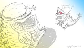 Muto mad love by kaijuduke on deviantart. First Time Trying To Draw Shin Godzilla And I Have No Ideas Nbsp Me G Gozmo Plz Dont Nbsp Nbsp M Kaiju Art Kaiju Monsters All Godzilla Monsters