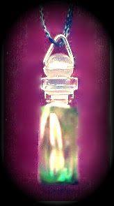 This Is My Phial Of Elven Light Necklace Each One Is Hand Painted With A Lustrous Opalescent Finish That Positiv Lighted Necklace Rings Fellowship Of The Ring