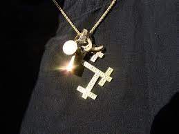 Cross Words Pendant