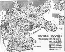 1933 karte deutschland österreich tschechoslowakei bayern berlin ruthenia bohème. Ubersichtskarte Von Kz Zuchthausern Und Gefangnissen Spurensuche Bremen