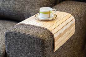 Sofa Tray Table Natural Sofa Arm Tray Unique Gift Idea Etsy Coffee Table Wood Wooden Tv Trays Tray Table