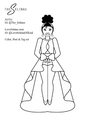 For those who have never heard of it, the beyonce color pages are a series of pictures that are supposed to represent different aspects of the musician's life. Download These Selena Coloring Pages For Your Kid Or Yourself Datebook