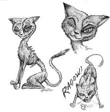Zombie Cat Drawings By Davenevanxaviour On Deviantart Zombie Cat Zombie Tattoos Evil Cat