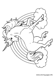Unicorn and rainbow coloring pages Rainbow Unicorn Unicorn Coloring Pages Printable