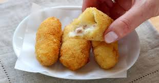 Recette Croquettes De Jambon Comme En Espagne En Video Recette Croquette De Jambon Alimentation Croquettes