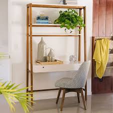 In this link, there is a step by step procedure for the making of a wall mounted desk. Modern Wall Desk