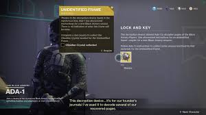 The process to unlock weapon frames is a tad different from how we previously unlocked the black armory machine gun frame, but the steps are the . Mysterious Box And Black Armory Key Quest Destiny 2 Shacknews