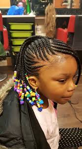 Braids (also referred to as plaits) are a complex hairstyle formed by interlacing three or more strands of hair. Pin By My Info On Box Braids Kids Hairstyles Girls Girly Hairstyles Baby Girl Hairstyles