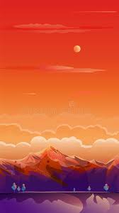 Sunset drawing in just 6 easy steps! Sunset Summer Rocky Mountain Landscape Drawing Stock Illustration Illustration Of Concept Celebration 128293484