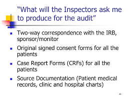 Ppt Good Clinical Practice And Audit Preparedness
