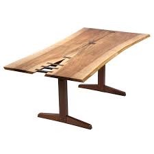 Spectacular Trestle Dining Table By George Nakashima At 1stdibs Trestle Dining Tables Dining Table Nakashima Furniture