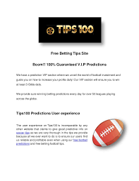 Free soccer predictions and soccer bets on today's games. Betting Football Tips Free Soccer Predictions
