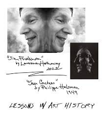 JF as Jean Cocteau (After the 1949 portrait by Philippe Halsman)