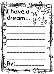 I Have A Dream Writing Worksheet Martin Luther King Jr Activities Martin Luther King Activities Martin Luther King Jr Worksheets