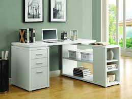 Product range filing cabinet, steel lockers,office furniture,office desk, mobile shelving, etc. 60 X 47 Modern White L Shaped Desk With File Drawer Open Shelving Computerdesk Com