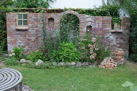 Ziermauer Fast Fertig Steinmauer Garten Gartenmauern Sichtschutzwand Garten