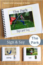 Learn And Practice Sign Language Using Real Photos Words And Sign Drawings This Set Of Basic P Sign Language Book Language Activities Slp Activities Language
