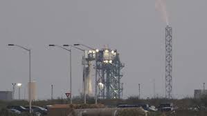 The world's richest man will set off for the edge of space tuesday morning on his company blue origin's first commercial flight. Ea6fxsxqkhsaim